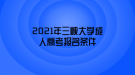 2021年三峽大學成人高考報名條件