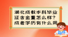 湖北成教本科畢業(yè)證含金量怎么樣？成考學(xué)歷有什么用？