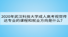 武漢科技大學成人高考視覺傳達專業(yè)的課程和就業(yè)方向是什么？