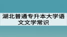 湖北普通專升本大學(xué)語文文學(xué)常識：古詩詞中的名人